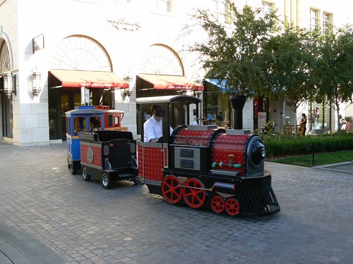 Train. At. Victoria gardens 