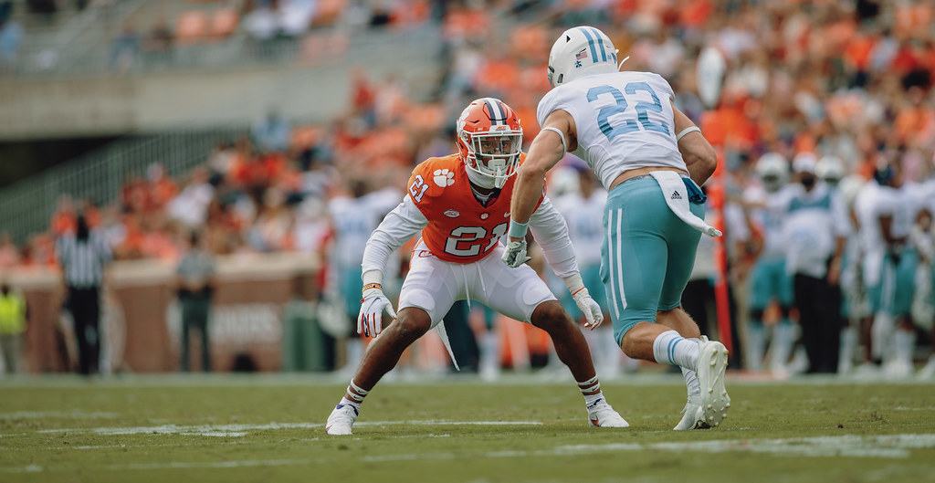 Clemson Football Photo of Malcolm Greene and thecitadel