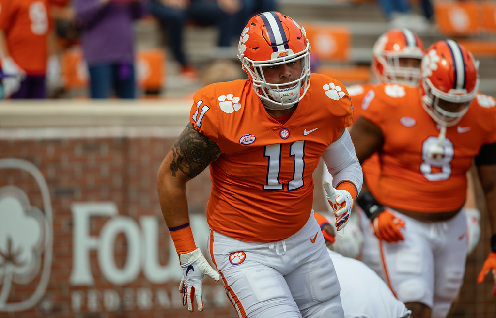 Clemson Football Photo of Bryan Bresee and thecitadel