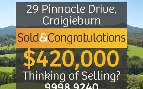29 Pinnacle Drive, Craigieburn VIC