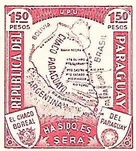 Paraguay 1935  / Paraguay Forever - Chaco Is Ours - 
