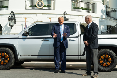 President Trump Tours a Lordstown Motors by The White House, on Flickr