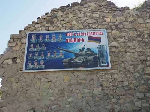I believe this poster honors Armenian tank crews who scored well at a tank biathlon