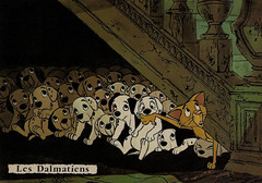 CPM cartolina Les 101 Dalmatiens Postcard 