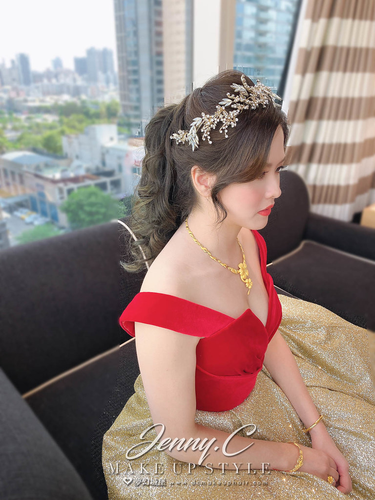 【新秘蓁妮】bride 郁萍 訂結婚造型 / 中式造型,華麗公主,韓系仙女