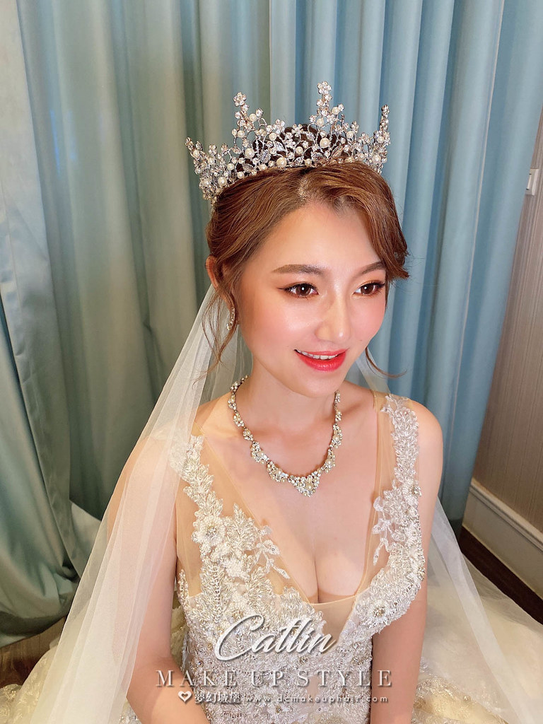 【新秘Catlin 】bride玟宜 結婚造型 / 韓系公主,日系甜美