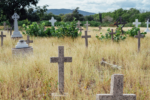 Crosses in Cemetery, Port Royal Jamaica