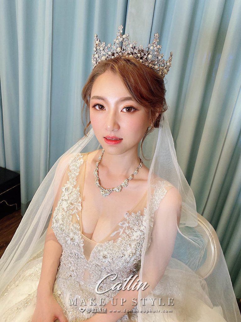 【新秘Catlin 】bride玟宜 結婚造型 / 韓系公主,日系甜美