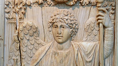 Archangel Michael, Ivory plaque from a diptych