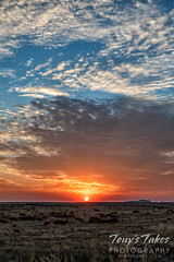 October 10, 2020 - A gorgeous sunrise on the plains. (Tony's Takes)