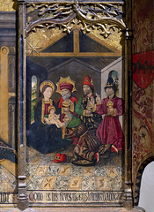Morata Master, Virgin and Child Enthroned with Scenes from the Life of the Virgin