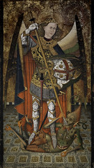 Master of Belmonte, St Michael Defeating the Devil