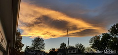 October 12, 2020 - A stunning Colorado sunset. (Jennifer McNeil)