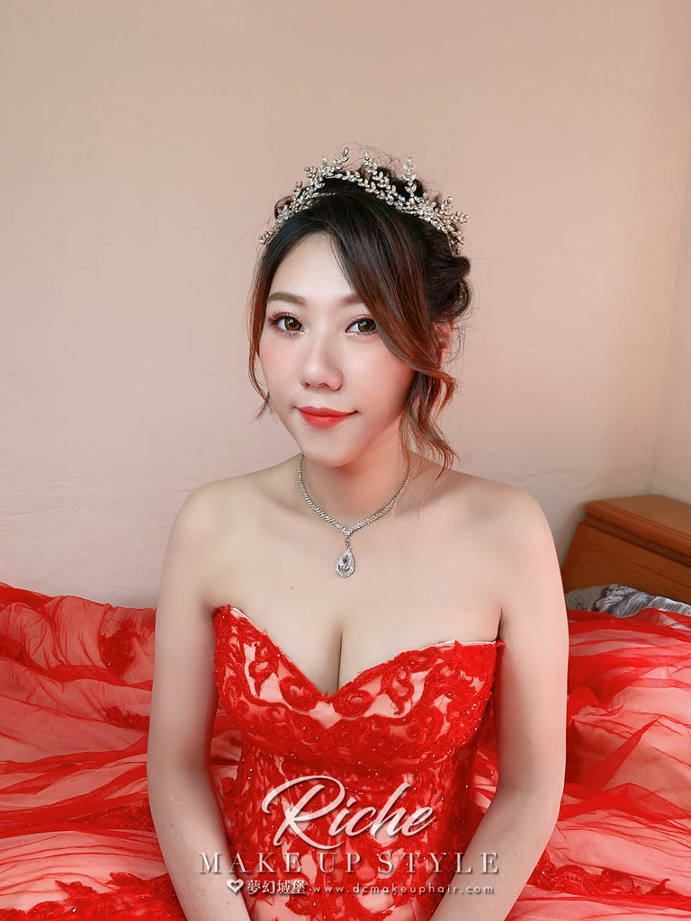 【新秘RICHE】bride畇方 訂婚造型 / 韓系美人