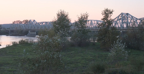 Vistula bridge/Pulawy/Poland