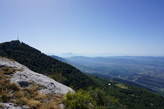 View onto Tirana from the Dajti