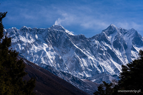 Mount Everest i Lhotse