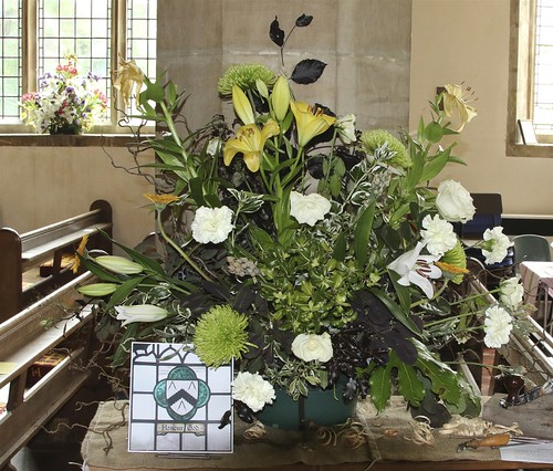 Flowers for the Rededication Service in 2017