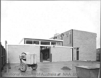 Rear of Mount Waverley Post Office, 1961