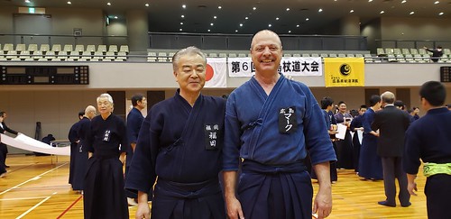 With Fukuda Sensei
