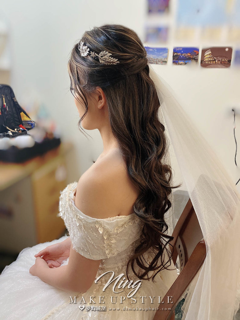 【新秘羽寧 】bride吟謙 結婚造型 / 浪漫白紗造型