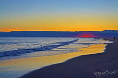 Beautiful Twilight on Coney Island Beach Brooklyn New York City NY P00694 DSC_3207
