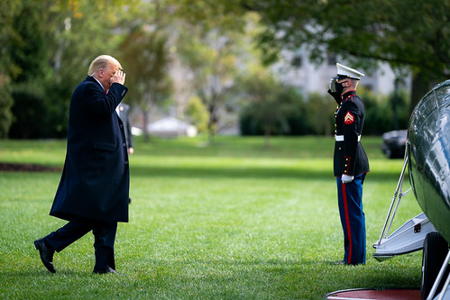 President Trump Boards Marine One by The White House, on Flickr