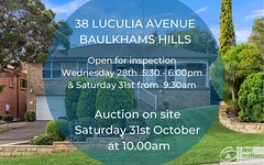 38 Luculia Avenue, Baulkham Hills NSW