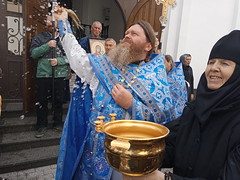 Престольный день в честь Казанской иконы в монастыре Апшеронска