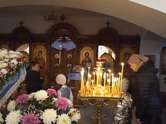 Престольный день в честь Казанской иконы в монастыре Апшеронска