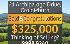 21 Archipelago Drive, Craigieburn VIC