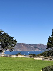 The hills of Marin, across the bay