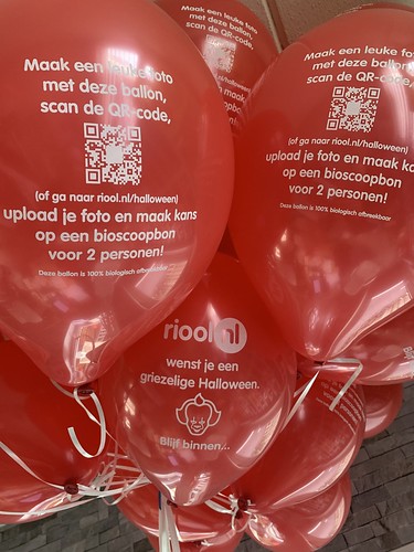 Heliumballonnen Halloween Riool.nl Leiden
