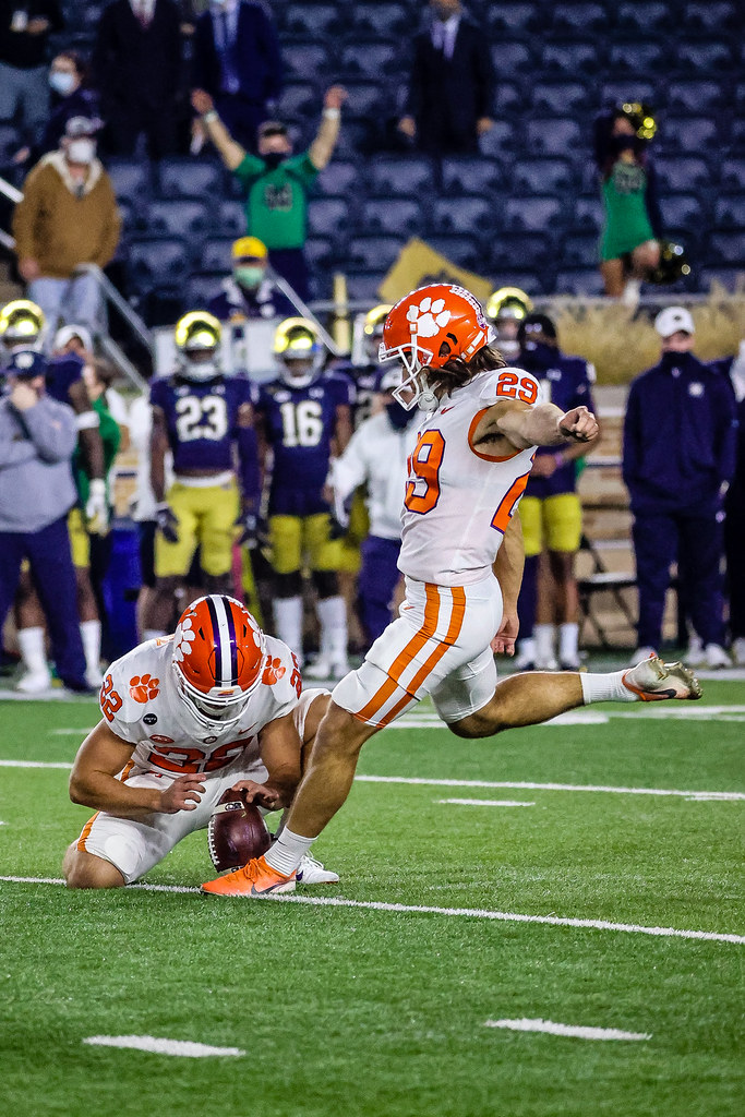 Clemson Football Photo of BT Potter and notredame