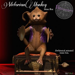HEXtraordinary - Victorian Monkey Music Box for Enchantment
