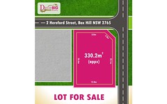 Lot 2006, 2 Hereford Street, Box Hill NSW