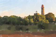 Cape Arkona, lighthouses