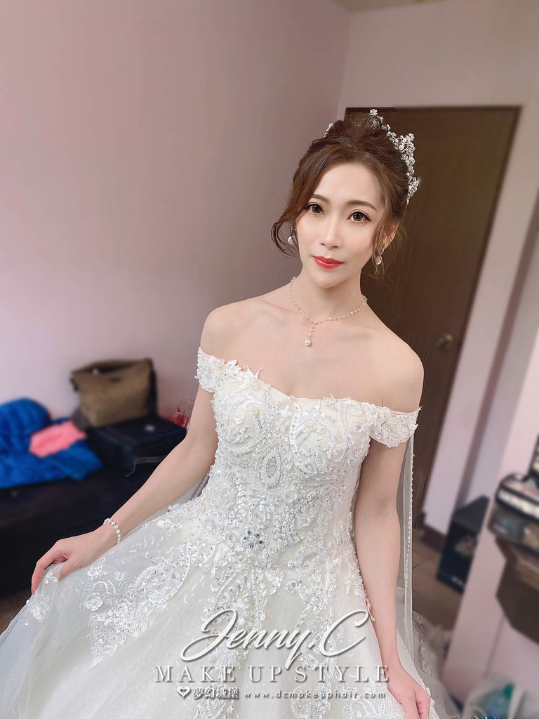 【新秘蓁妮】bride 芳萍 結婚造型 / 韓系浪漫,中式風格