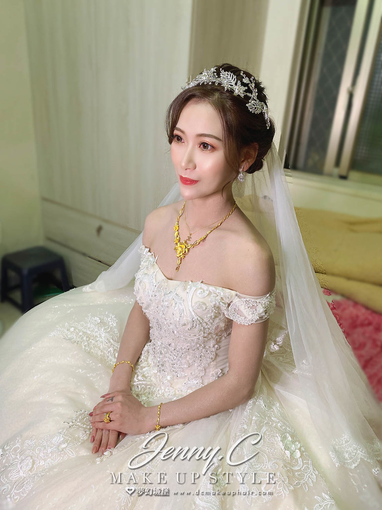 【新秘蓁妮】bride 芳萍 結婚造型 / 韓系浪漫,中式風格