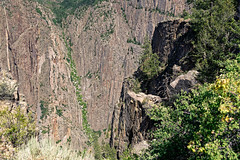 Tall Canyon Walls Seen at Gunnison Point (Black Canyon of the Gunnison National Park)