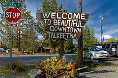 Welcome to Beautiful Downtown Talkeetna!