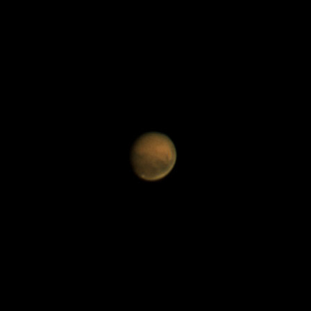 Mars getting smaller