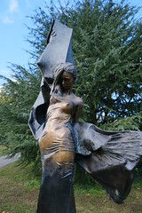Hungarian Revolution of 1956 memorial @ Statue by Peter Parkanyi @ Parc du Château-Pictet @ Le Grand-Saconnex