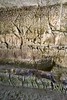 Greek inscriptions at training base, Cava d'Ispica, Sicily