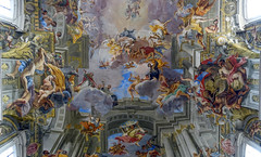 Pozzo, Glorification of Saint Ignatius, Sant'Ignazio