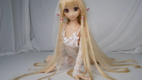 "Michiko Furukawa" 145cm B-cup silver hair anime love doll image AotumeDoll # 05