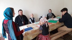 Занятие в Ильинской воскресной школе
