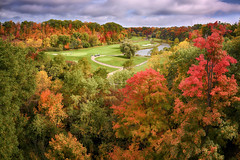 Glen Abbey's Golf Course in Autumn
