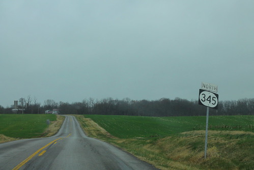 KY345 North Sign - Near KY117