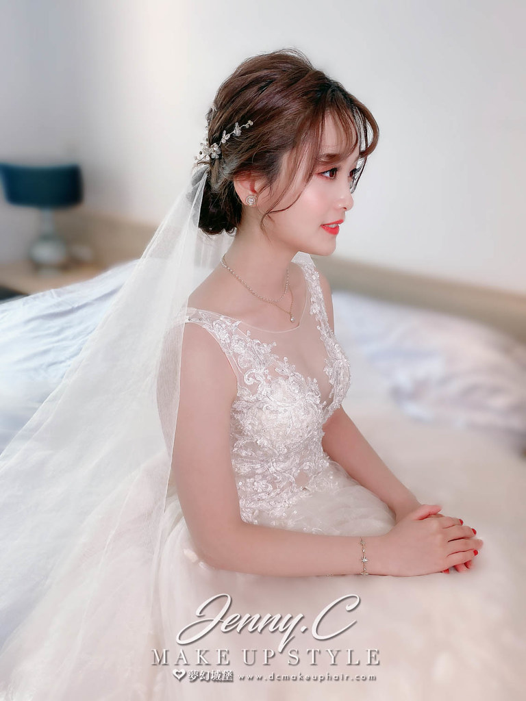 【新秘蓁妮】bride 怡臻 結婚造型 / 韓系小公主,優雅造型